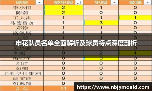 申花队员名单全面解析及球员特点深度剖析